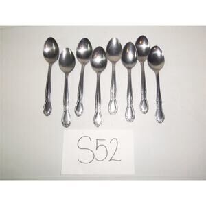 8 Capco CA03 Teaspoons Stainless Korea Glossy - 0213S52